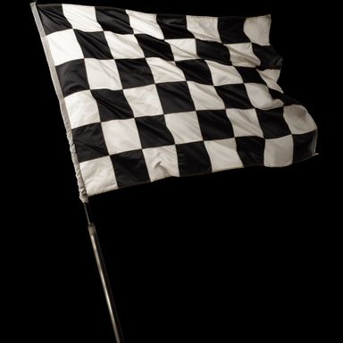 A racing flag.