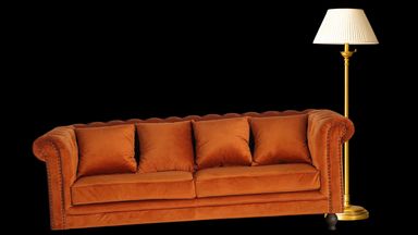 A tilting couch.
