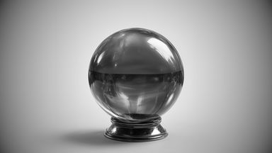 a crystal ball