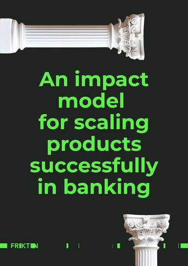 Front page of the document impact model for banking
